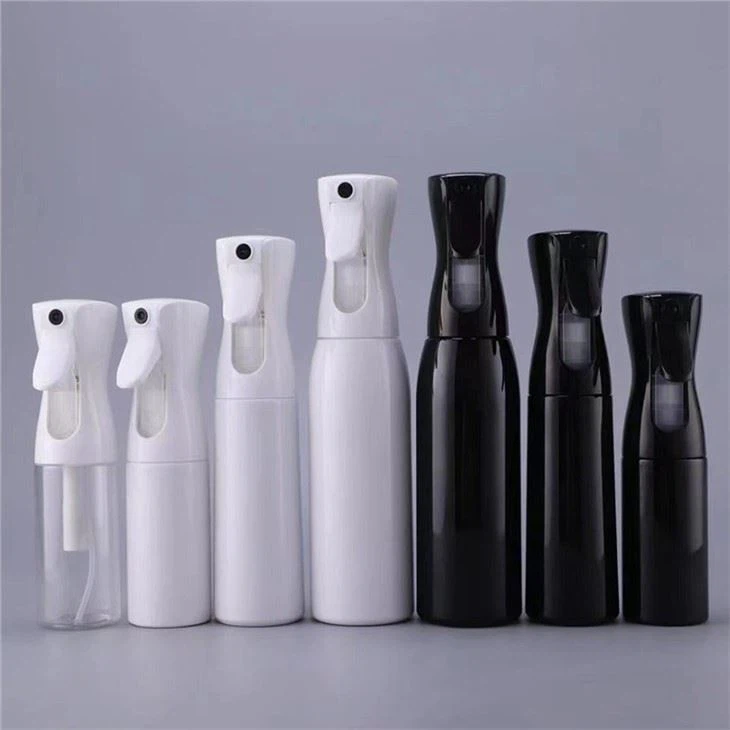 200ml 300ml 500ml Refillable continuous fine mist spray bottles 