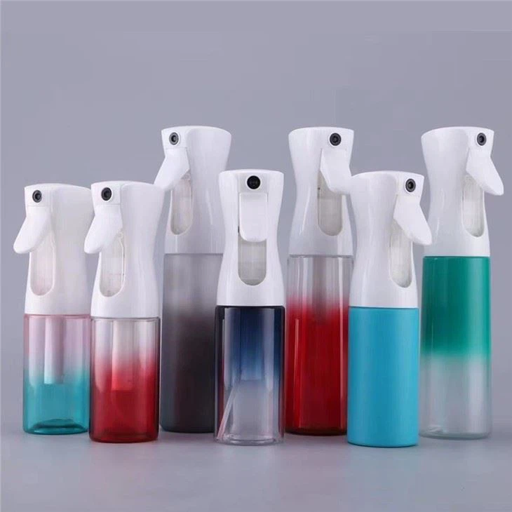 200ml 300ml 500ml Refillable continuous spray bottles with box